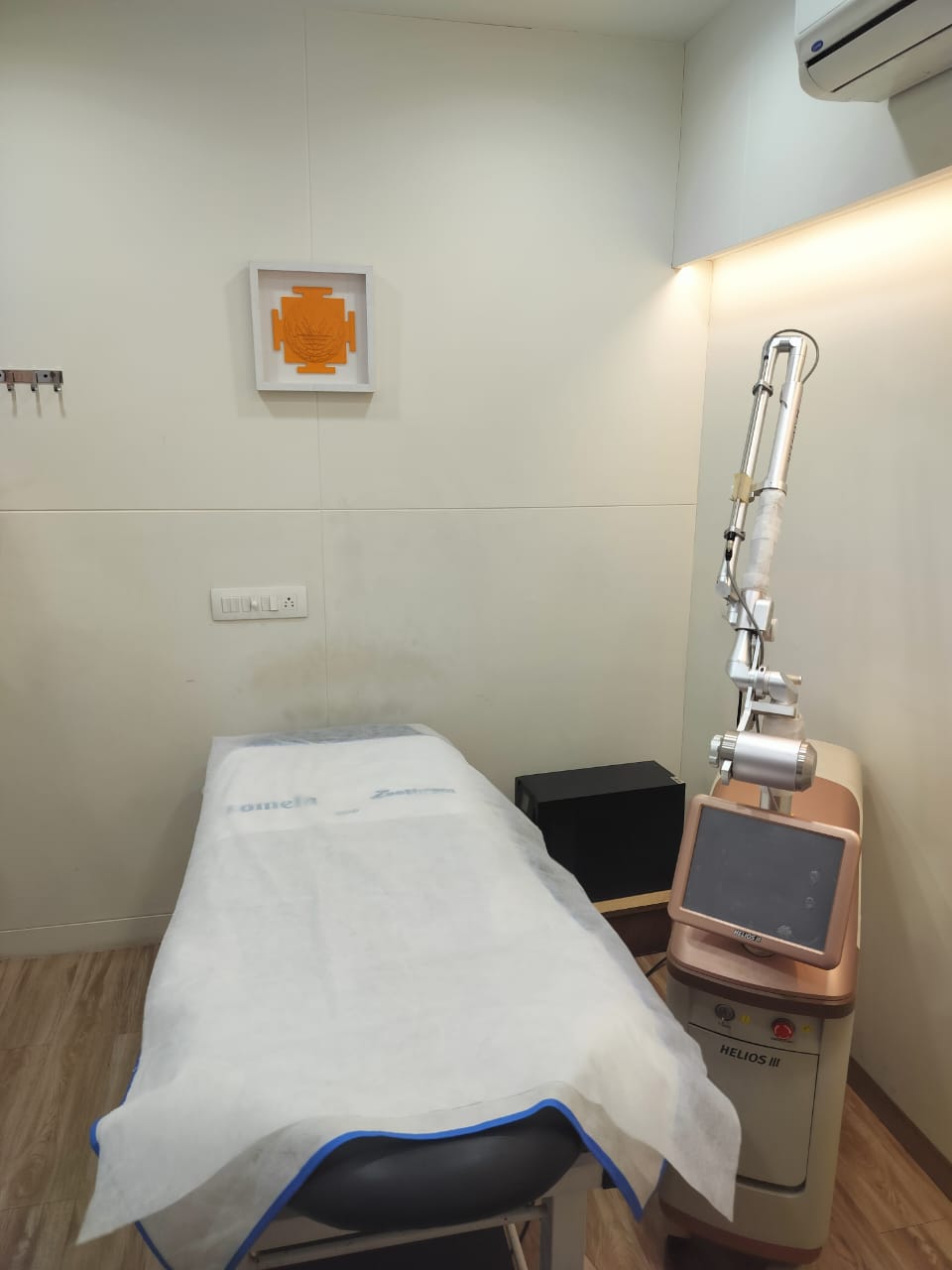 Helios III Q-Switch Laser Room