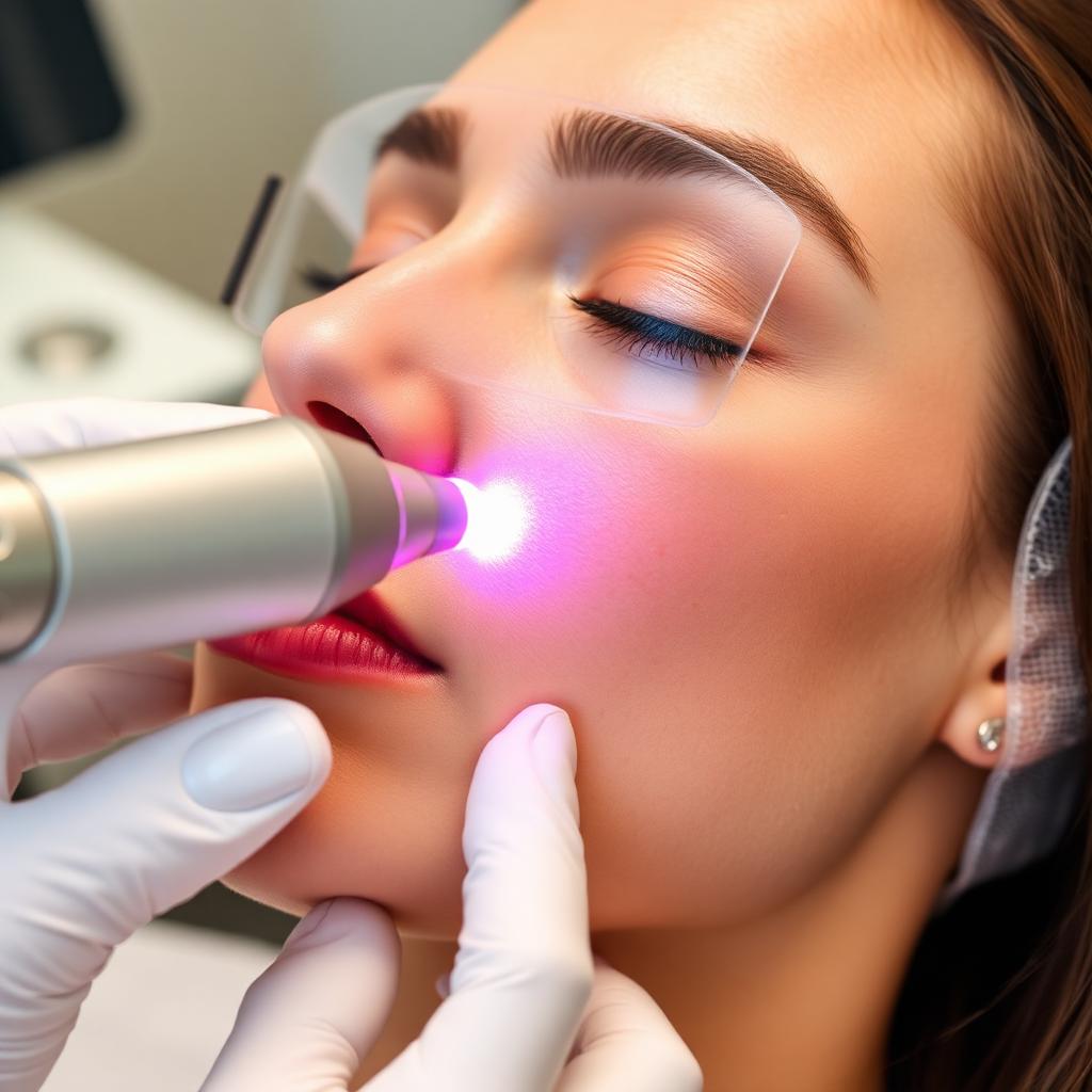 Q-Switch Laser — treatment detail