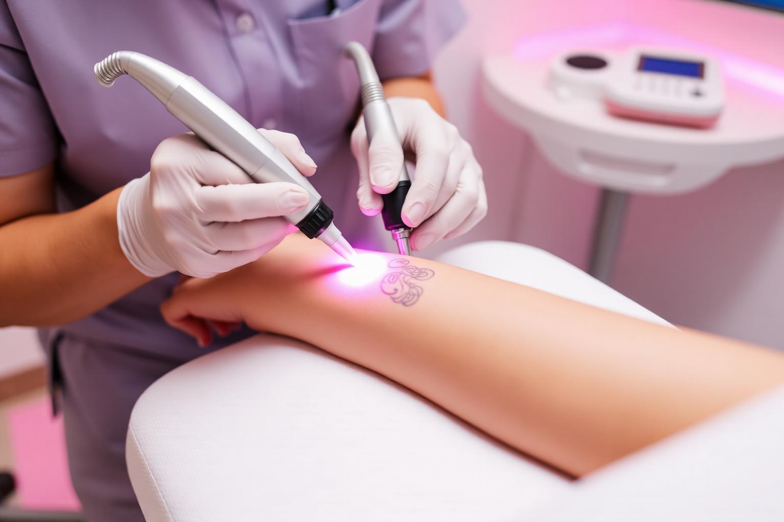 Tattoo Removal treatment at Pink Skin Clinic